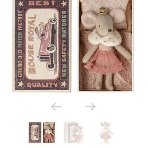 Maileg Mouse Royal- Princess Little Sister